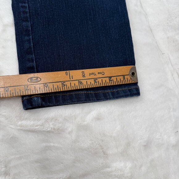 Gloria Vanderbilt Amanda Womens Size 12 Tapered Leg Dark Wash Denim Jeans - Picture 11 of 11